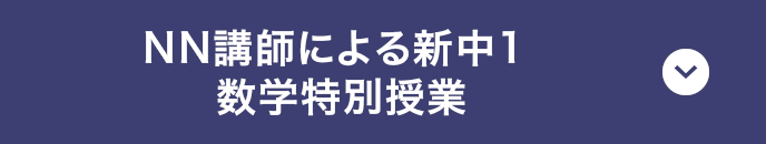 NN講師による新中1 数学特別授業