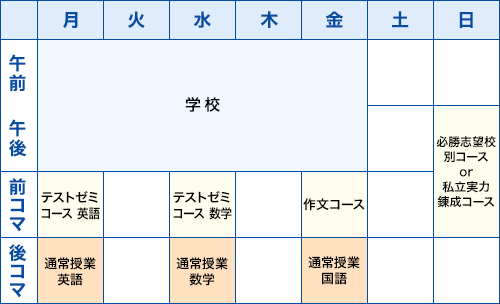 中学3年生対象コース コース 講座 高校受験の進学塾 学習塾なら早稲田アカデミー